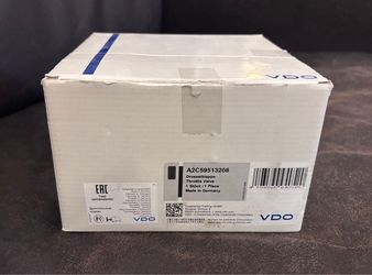 Mini Cooper Throttle Valve