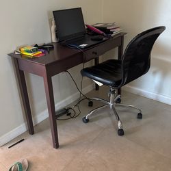 Desk And Chair