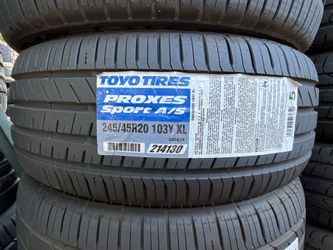 TOYO PROXES SPORT A/S 245/45R20 Tires For Sale!!!!