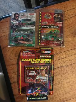 2001 NASCAR Bobby Labonte and Terry Labonte 1:64 die cast