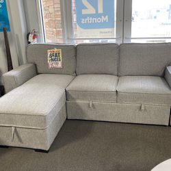 Small Gray Sectional Sofa $999🥰✨