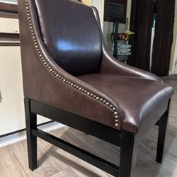 Brown leather Chairs
