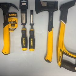 Dewalt Misc Hand Tools Lot Of 5