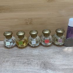 Tocca lot of 5 perfume 0.17oz - Giulietta,Florence, Simone,Cleopatra