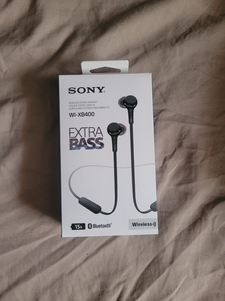 Sony WI-XB400 Extra Bass Bluetooth Earphones