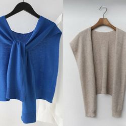 Shoulder shawl knit  cardigan 2for $60