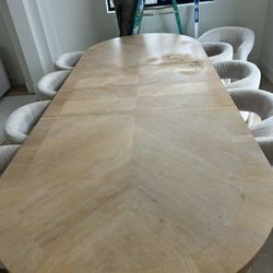 White Oak Table 120”
