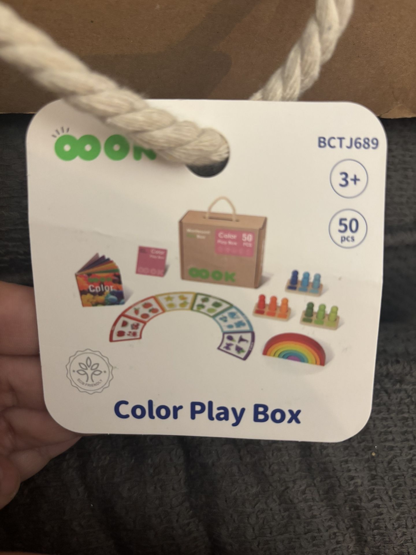 New in box kids color play box