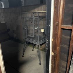 Parrot cage