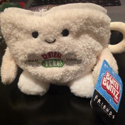 BumBumz Friends NBC Sitcom TV Show Plush Doll Central Perk Coffee Cup Mug