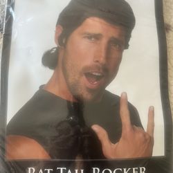 Halloween Rat Tail Rocker Wig