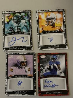 Autograph College Football Cards Sage 2022 Artistry Football 