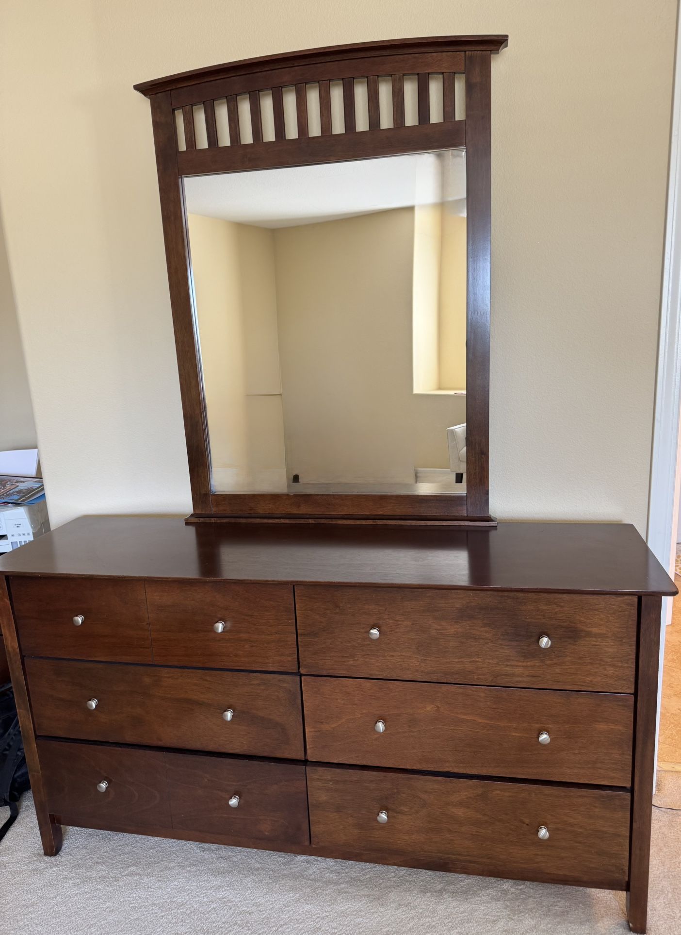 Queen Bed Frame & Dresser