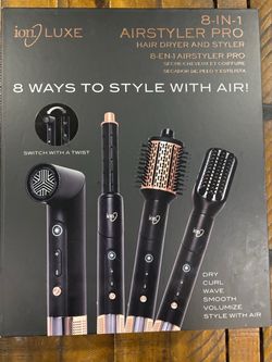 Ion Luxe 8-in-1 Airstyler Pro Hair Dryer and Styler