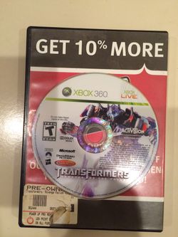 Transformers: Revenge of the Fallen Xbox360