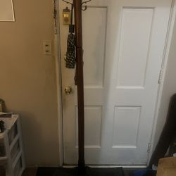 Oak Wooden Coat Rack