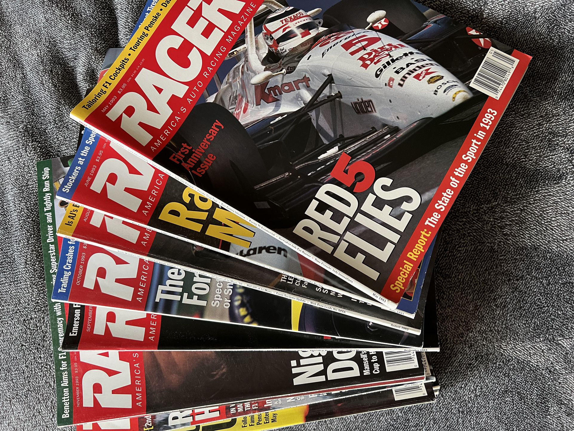 Vintage Racer Magazines 