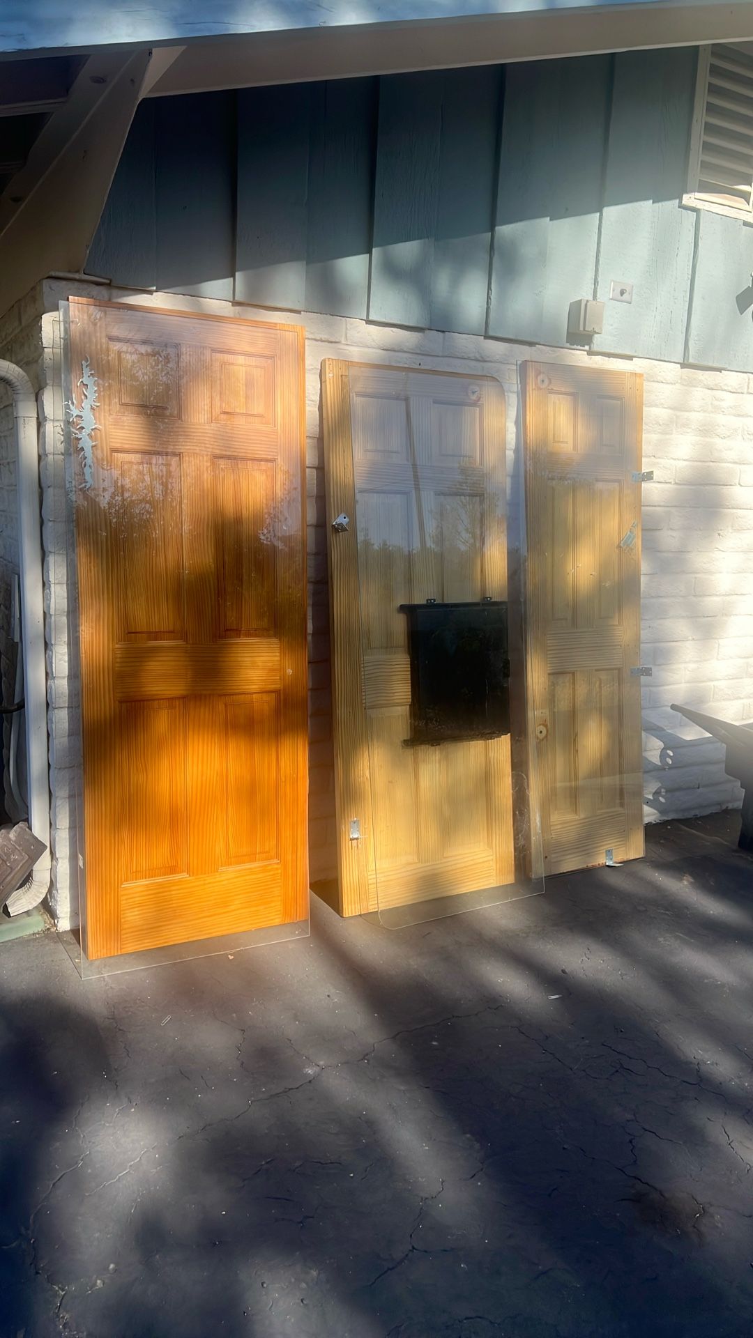 Wood Doors And Class Top