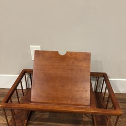 Wood Reading / Laptop Table for Bed & Sofa