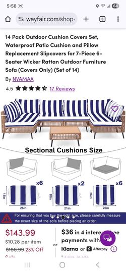 CUSHIONS COVERS