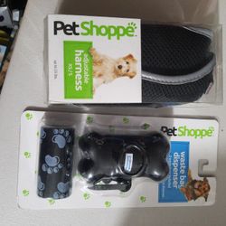 harness and waste bag