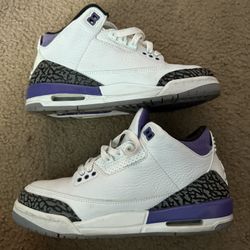 Air Jordan 3 Retro GS ‘ Dark Iris’