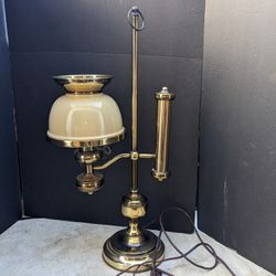 Vintage Underwriters Laboratories Brass Lamp