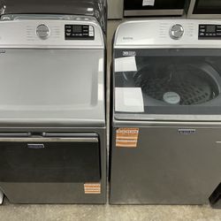 MAYTAG 4.7 cu. ft. Top Load Washer 7.4 cu. ft. 240 Volt Electric Dryer