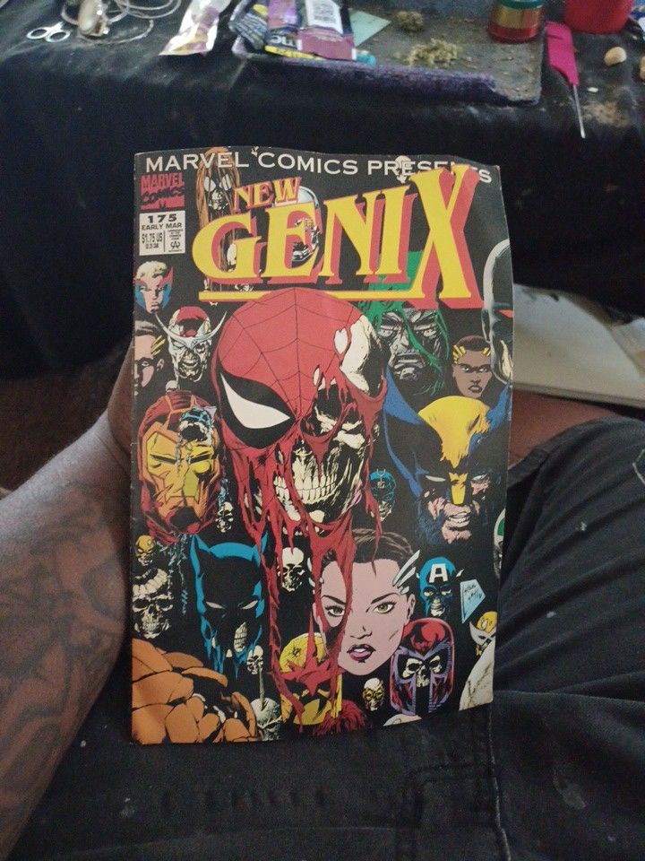 Gen X MARVEL COMIC BOOK *DOUBLE SIDED EDITION
