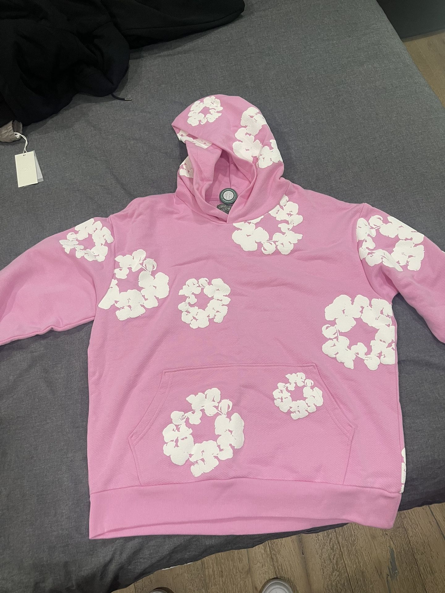 Denim Tears L Pink Hoodie 