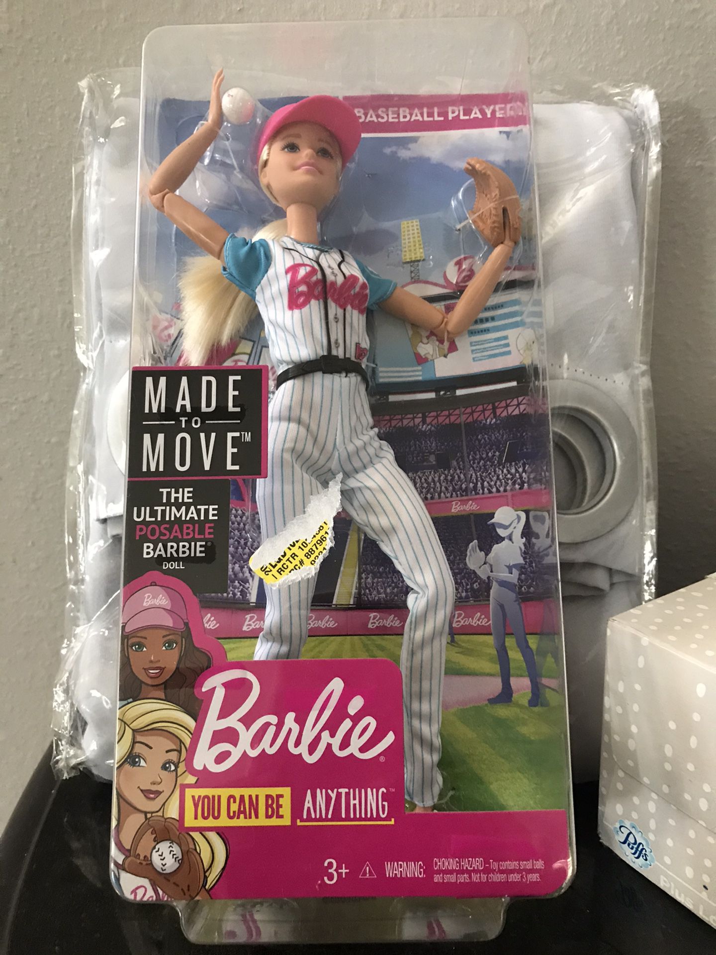 Baseball Barbie new