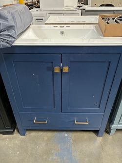 $240 for Each of 30” Bathroom Vanity with Sink Solid Wood Frame