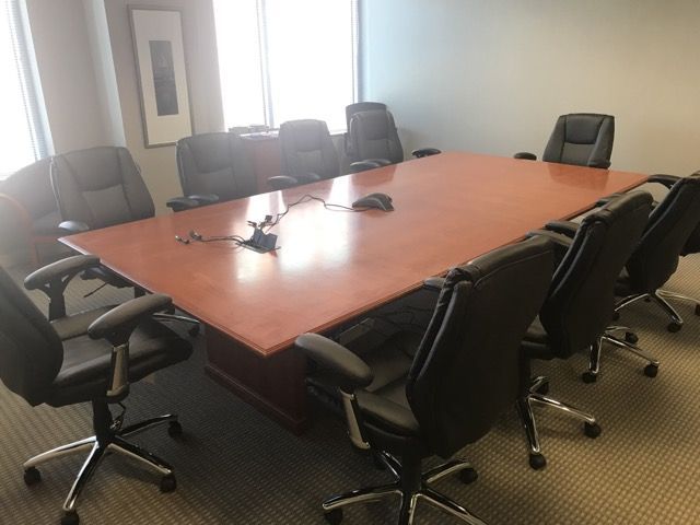 10'x5' executive conference table