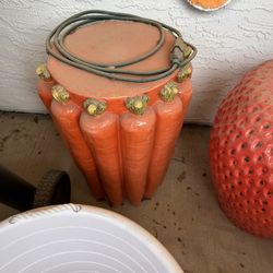 Carrot Home Goods Stool