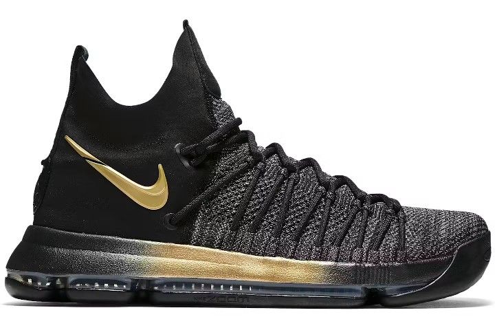 Nike Zoom KD 9 Elite “Flip the Switch” Men’s Basketball Shoes Size 10.5 – Black/Gold 878637-007