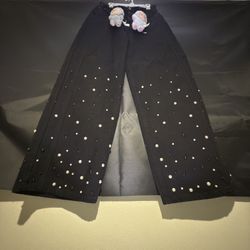 🔥 HOMME + FEMME PEARL DENIM SET – BLACK – Size S Jacket & 32 Jeans – Oversized 🔥