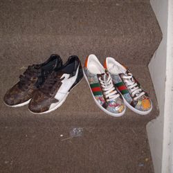Mens Gucci And Louis Vuitton Shoes 500 For Both Need Gone Asap for Sale in  Maple Heights, OH - OfferUp