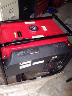 5500 Watt Generator 13 HP