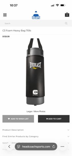 Everlast heavy punching bag