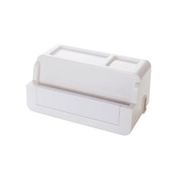 White Power Cable Box with Wire Socket