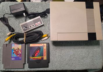 Original Nintendo NES video game console