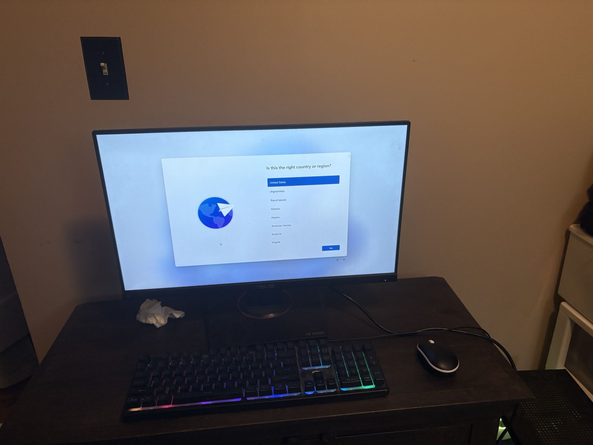 Gaming PC Bundle – i5-11400F, RTX 3050, 465GB, 8GB RAM – Full Setup