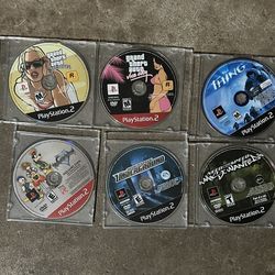 Ps2 Games $10-20 Each