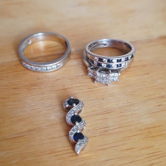 Couple Wedding Jewelry Set