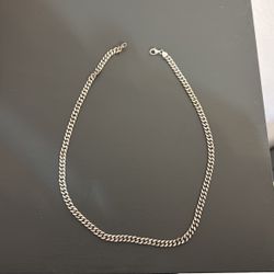 Sterling Silver Cuban Link Chain 