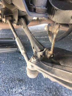 Tie rods/ball joints/ control arms/ shocks/springs