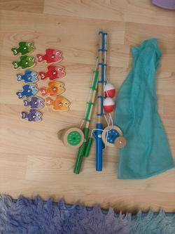 Toy  fishing set
