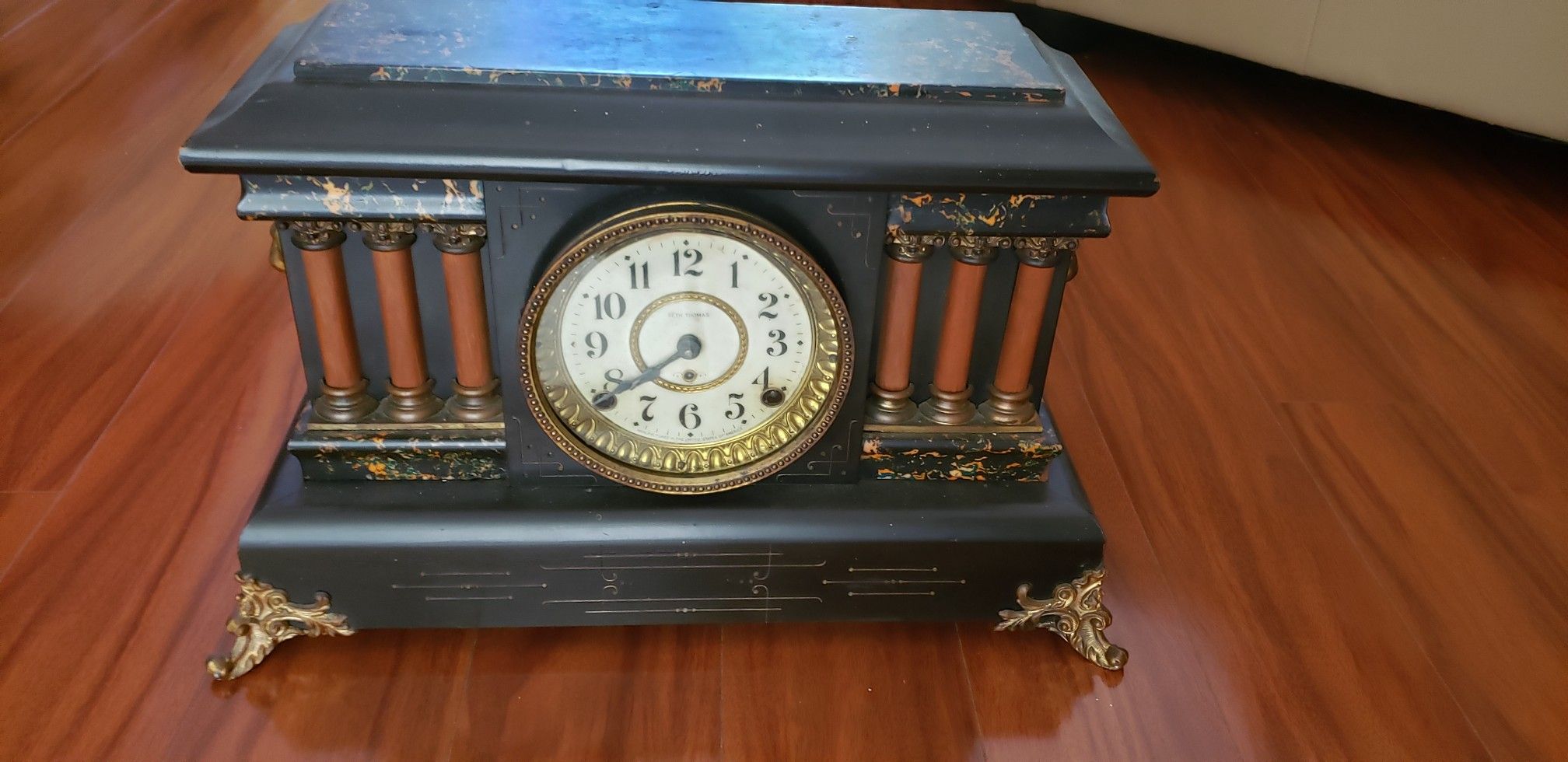 Antique Large Seth Thomas Mantel Clock