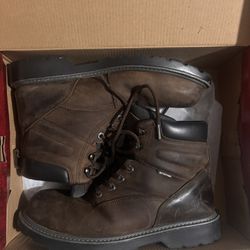 wolverine steel toe boots
