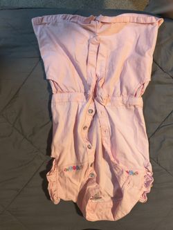 Pink Shorts Jumpsuit